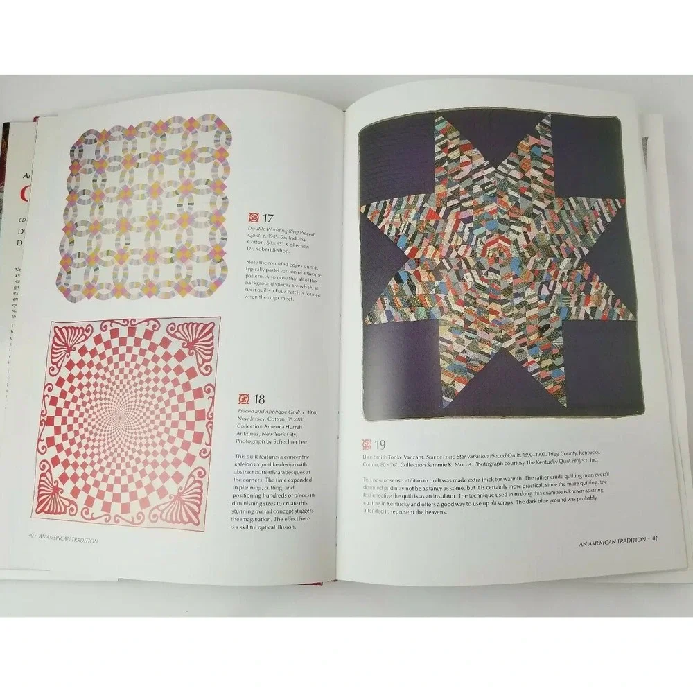 Vintage Americas Glorious Quilts 1987 Hardcover Book Dennis Duke Deborah Harding